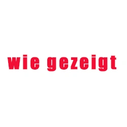 Wie Gezeigt