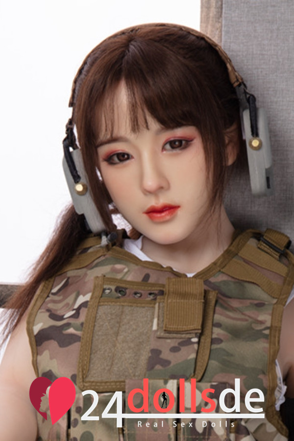 Große Titten Asiatisch D-Cup Sex Puppen Silikonkopf + TPE-Körper Premium JX Doll