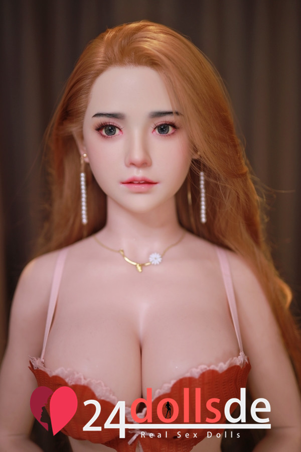 163cm I-Cup Guinevere Real Doll Fuck JY Dolls Sexy Rote Lippen