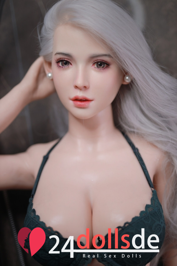 163cm Mirabelle I-Cup Real Doll Ficken JY Dolls Weißes Haar