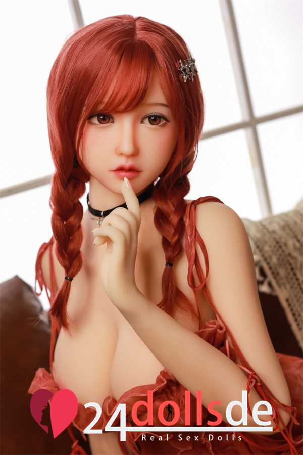 Rothaarige Große Brüste Asiatische Sex Puppen Dorian COS Doll 165cm E-Cup